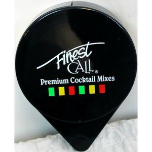 Finest Call Cocktail Mixes Salt & Lime Rimmer Tray Stacking Swivel Rotating Tier